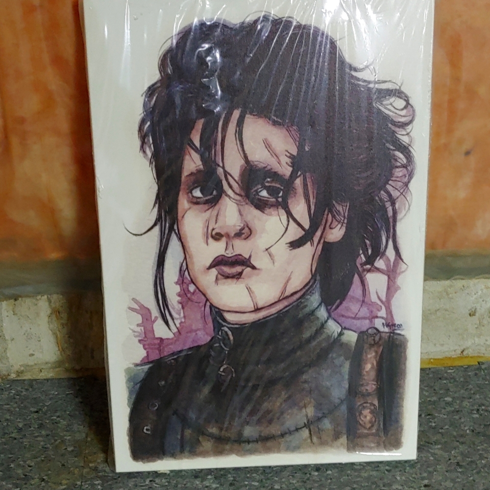 Edward Scissorhand Painting Artwork
